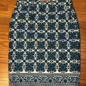 Boden size 6 pencil skirt nwt